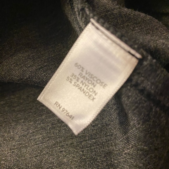 J. Jill Slim Leg Ponte Pant, Gray, Medium - Picture 7 of 8